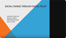 Webinar on Social Change